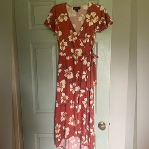 High Low Floral Dress